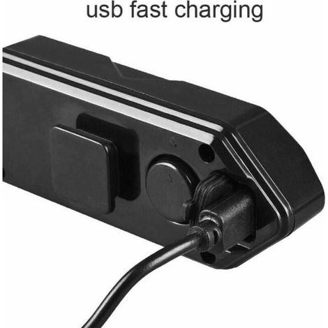 Clignotant de vélo intelligent, feu arrière de vélo rechargeable par USB, télécommande sans fil, voyant d'avertissement LED avec (1/5)