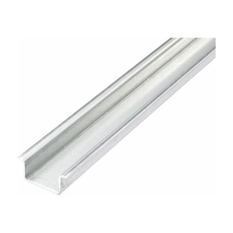 HellermannTyton Standardmontageschienen chromweiß 2000 mm