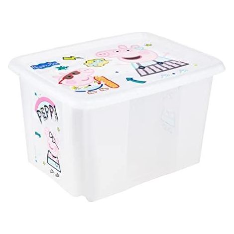 Curver Aufbewahrungsbox Peppa Pig transparent 30L