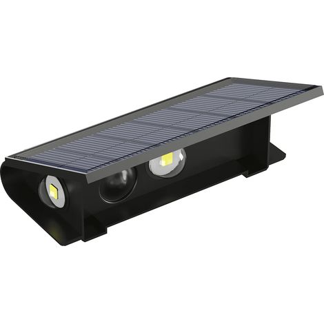 Lampada da parete solare - 40 lumen - Nero - WONDER (1/3)