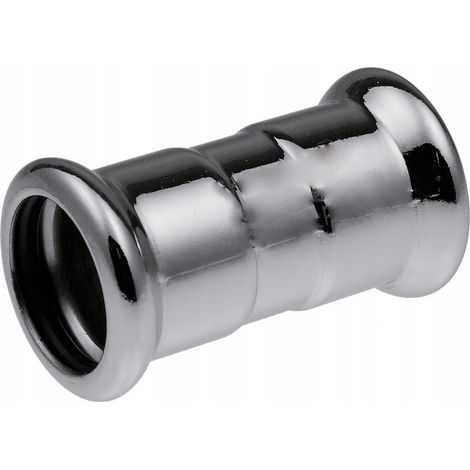 MANICOTTO CONNETTORE PRESSATO PER ACCIAIO ACCIAIO PRESSATO 15 MM