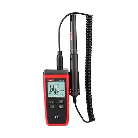 UNI-T UT333S THERMOMÈTRE NUMÉRIQUE ET HUMIDITÉ AVEC BLUETOOTH, -10 °C À 60 °C, 0% RH-100% RH