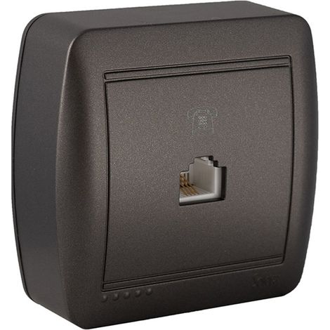 Wall Series Surface RJ11-Telefonbuchse