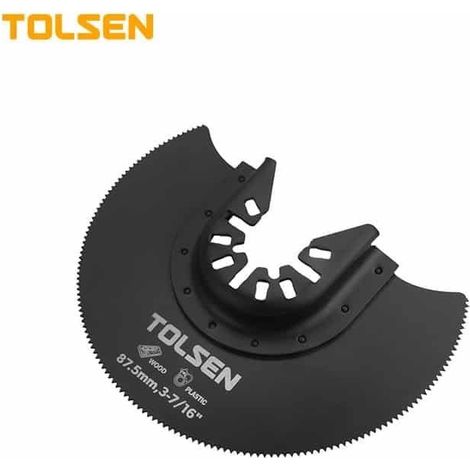 Lama Segmentata Tolsen 76847 per utensili multifunzione oscillanti Ø 89 mm