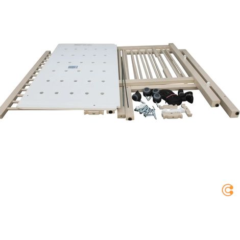[GEBRAUCHT] B-Ware Ti Ssi Beistellbett Babybett Maxi Boxspring Bett Buche Beige Kinderbett 50x90 Cm