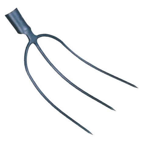 OUTILS PERRIN Fourche à foin à douille 3 dents sans manche
