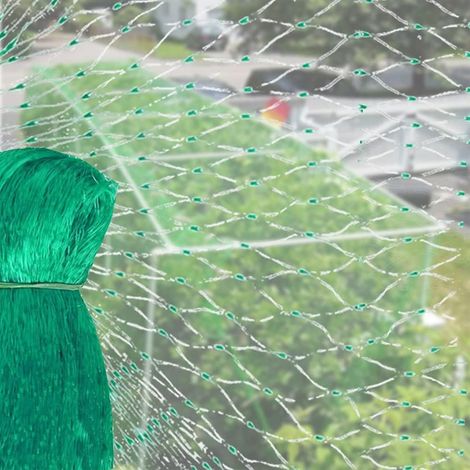 5 m X 10 m Filet De Jardin - Protèger Les Plantes - Les Fruits - Les Arbres Des Animaux - Filet En Maille Tissée Très - Filet Anti-Oiseaux Vert (1/5)