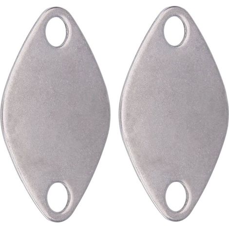 Kit piastra di chiusura valvola EGR per RENAULT ESPACE LAGUNA MASTER TRAFIC VAUXHALL MOVANO-Crezuo