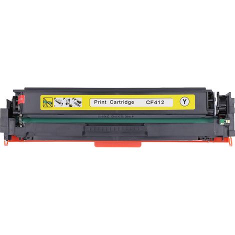 CF412A Gelbe Tonerkartusche für HP M452dn/dw - Selentrommel, 2300 Seiten, mit Chip - Kompatibel mit HP Druckern (1/5)
