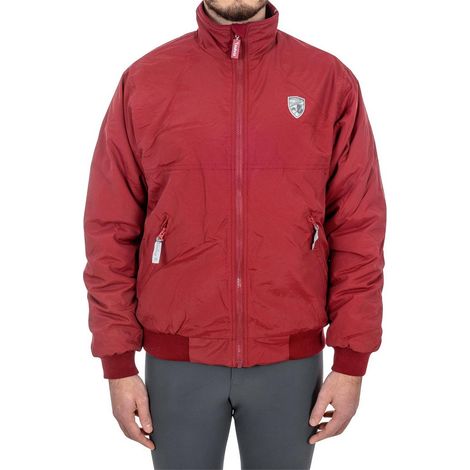 XXL, Blu Navy: Bomber tecnico invernale da equitazione impermeabile con imbottitura in pile per adulto