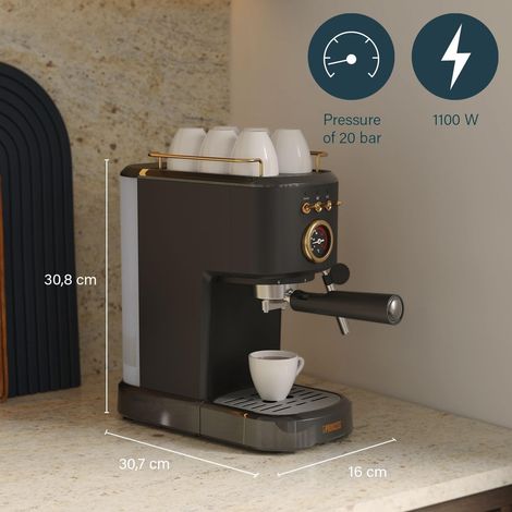 Cafetera de Cápsulas Nespresso 20 Bares Princess 01.249417.01.001 (1/5)