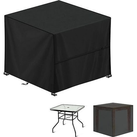 Housse salon de jardin 90x90x90 cm - Imperméable 420D Oxford - Anti-UV et antigel - Sac de rangement inclus (1/5)