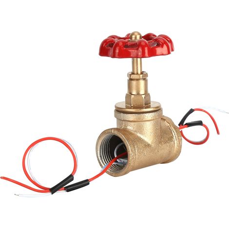 Interrupteur en T à vanne d'arrêt 3/4 po style steampunk vintage avec fil pour accessoires de lampes industrielles