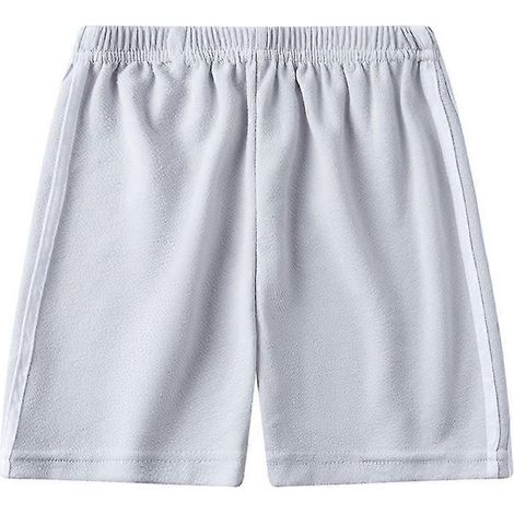Short de sport rayé pour enfants de 2 à 10 ans-6-7 Years-Grey