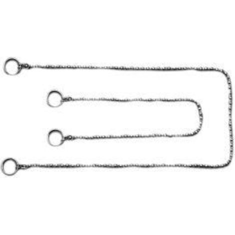 Chane  billes chrome 500 mm (1/2)