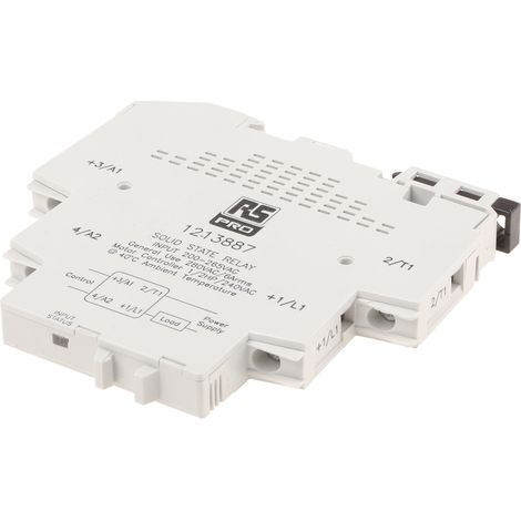 Relais statique, RS PRO, 6 A, Rail DIN, 280 V c.a., 280 V c.a. ( Prix pour 1 ) (1/2)
