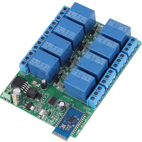 8-Kanal-Bluetooth-Fernbedienung zur Motor- und Lichtsteuerung über Android (1/5)