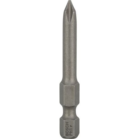 Embouts Phillips Bosch Professional PH1 49 mm tige hex 1/4" pack de 3 (1/3)