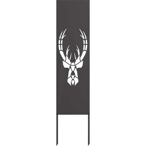 Écran de confidentialité de jardin Noir 32 x 140 cm CFW629233 (1/5)