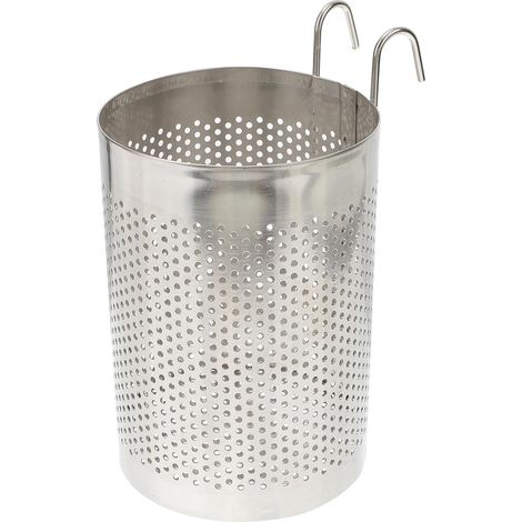 Escurridor colgante de acero inoxidable, soporte multifuncional para utensilios y palillos. (1/4)