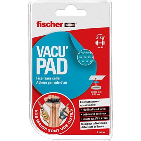 Vacu'pad rotondo, 2 pezzi (1/4)