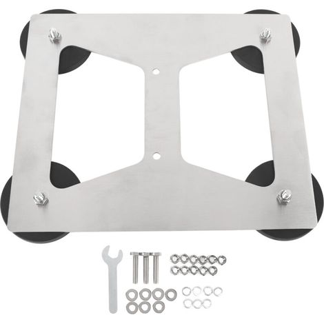 Supporto magnetico per tetto Satellite Moup, base sicura in acciaio inossidabile per auto, camper, yacht, SUV e berline (1/5)