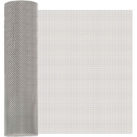 Teenpull – Mesh Bildschirm 40 x 200 cm 8 Mesh Edelstahl 201 Silber (1/5)
