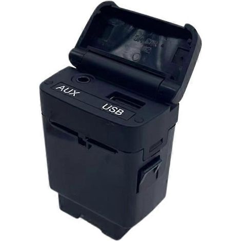 Ensemble prise jack AUX USB 961212W000 compatible avec Hyundai Santa Fe 2013-2016 - Adaptateur de port d'entrée audio USB/AUX (1/5)