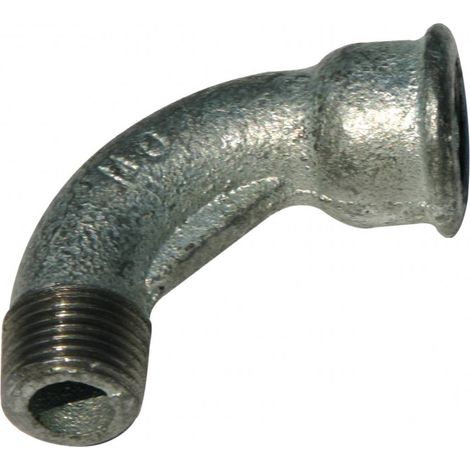 COURBE 90° GALVA N°1 MF 1/2'' RENSON