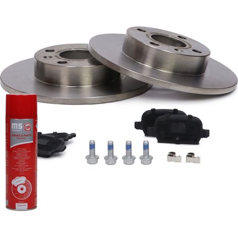 JUEGO DE DISCOS Y PASTILLAS DE FRENO TRASERO OPEL CORSA C, TIGRA 201002680 (1/4)