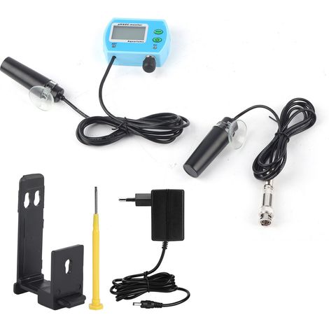 Online-pH- und EC-Messgerät für Aquarien und Schwimmbäder – Wasserqualitätsüberwachung 230–240 V EU