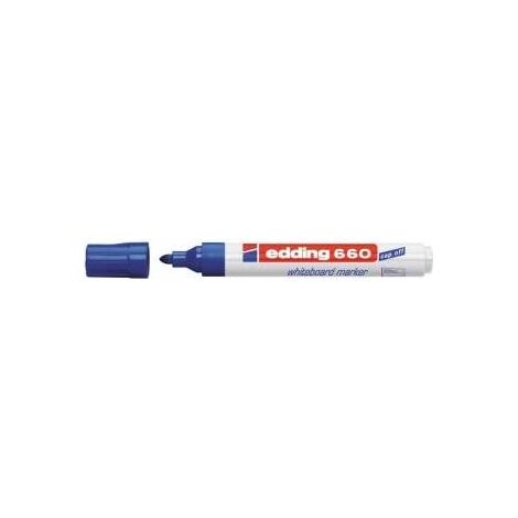 Marcador Pizarra Blanca 660 15-3mm Azul Edding 6