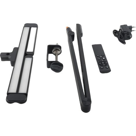 Lampe Bureau Pince Architecte Soin Yeux 24W Ultra Lumineux – Lampe Table Bras Pliable Maison Bureau Lecture Étude (1/5)