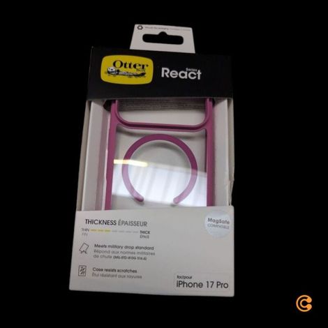 [GEBRAUCHT] B-Ware Otterbox Case Schutzhülle Apple iPhone 17 Pro MagSafe kompatibel rosa Kunststoff (1/2)
