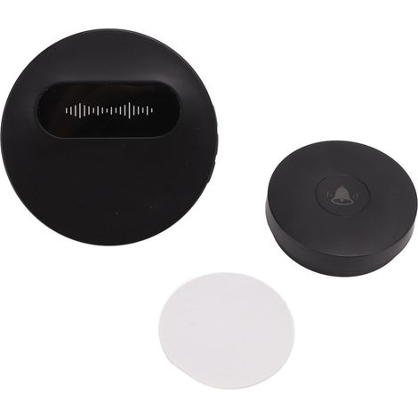 Kabellose Türklingel, batterielos, 58 Melodien, wasserdicht, für Haus oder Wohnung, 110–240 V Wechselstrom, EU-Stecker (1/5)