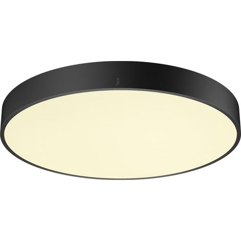 Applique et plafonnier MEDO® PRO 60 intérieur rond noir LED 37W UGR 19 - SLV - 1007304