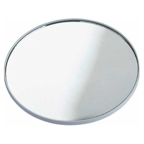 Wenko 3660010100 Specchio Ingranditore per Cosmesi, Materiale Plastico, 11,9 x 0,7 x 11,9 cm, Cromo (1/3)