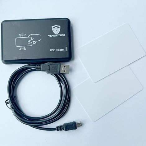 RFID Lecteur USB 13,56 MHz IC Card ISO14443A Lecteur USB (8D) (1/4)