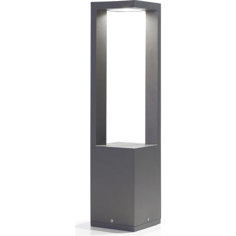 Baliza exterior ADRANO LED COB 8 W 800 lm 3000 K CRI80 IP54 650 mm Antracita