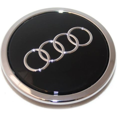 Genuine Audi 60mm wheel center cap, 1 piece, for alloy wheels, b (1/3)
