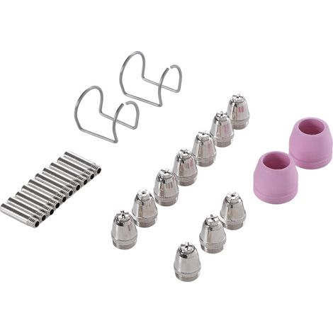 Ensemble 24 buses de coupe plasma, embouts standard et durs, consommables pour découpe rapide, kit complet (1/5)