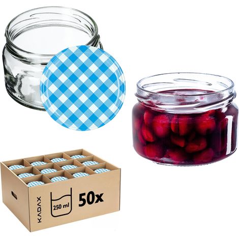 KADAX Glas Klara 250ml fi82 TO-250/1 Packung mit 50 Stück (1/5)