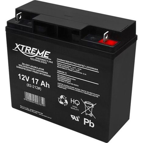 Batería de gel 12V 17Ah XTREME