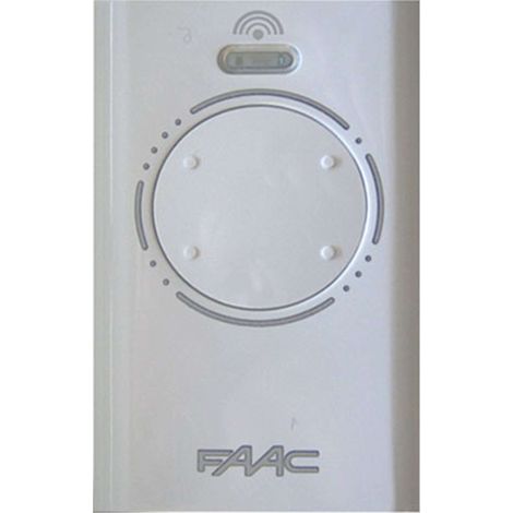 RADIOCOMANDO APRICANCELLO XT4 433 SLH LR FAAC - MHZ 433,92 HOPPING CODE +CR2032 - 1 pezzo
