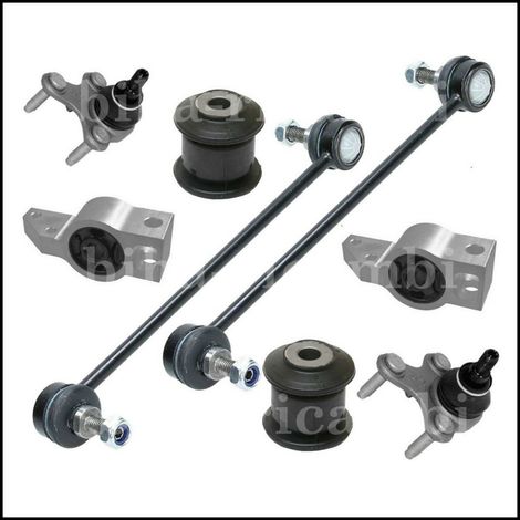 Kit elimina rumori silent block trapezi testine biellette sospensione per seat l (1/5)