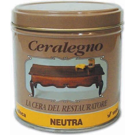 Cera d'Api in Pasta per Legno Veleca Art. 316 colore Ciliegio 500 ml