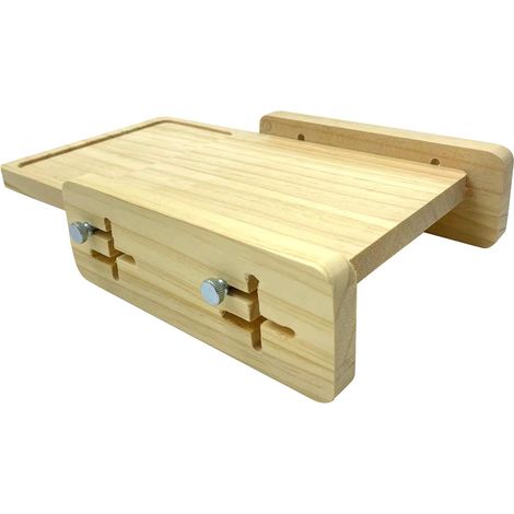 Materiale in legno - affettatrice per pane - affettatrice per il tavolo della cucina - pratico supporto - affettatrice per bagel (1/5)