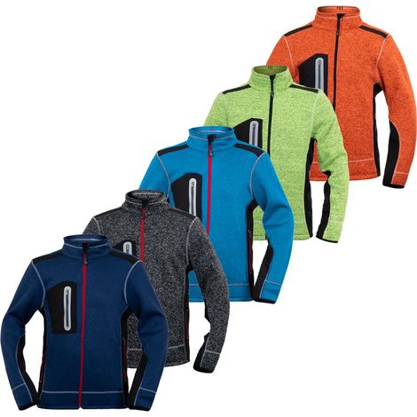 Felpa da lavoro da donna Rossini Skill zip lunga - S - Verde Lime
