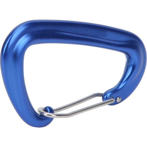 Multifunktionale Outdoor-Karabiner, Camping-Schnalle, Aluminium-Hakenclip für Hängematten, SwingBlue (1/5)