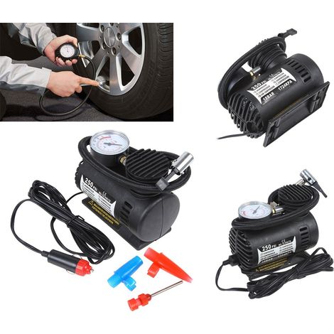 Mini compresor portatil 12v 250 psi para coche camper
